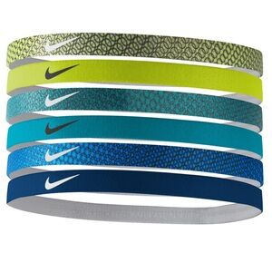 New! Nike Men's Assorted printed Performance 6 pk. Headbands